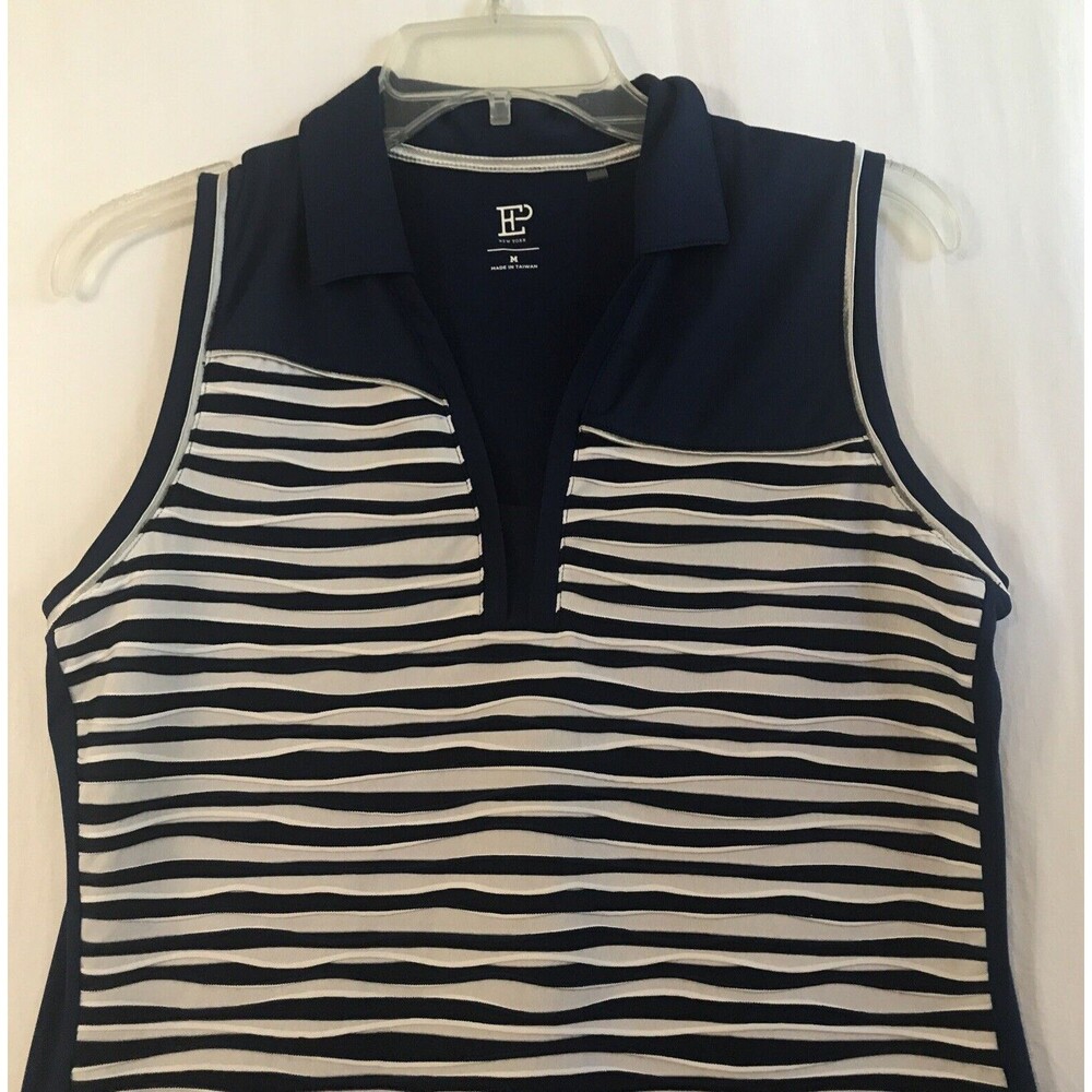 EP New York active wear polo shirt size M golf tennis gym running